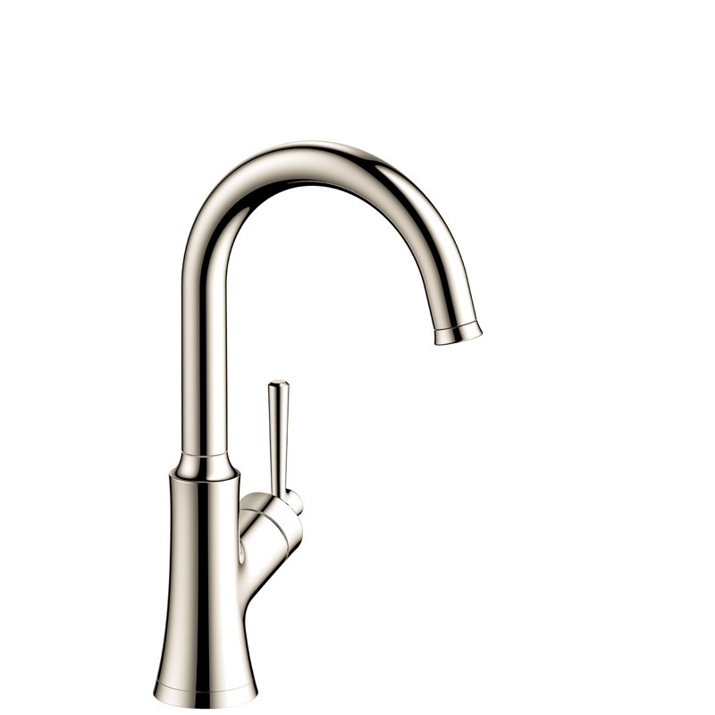 Robinet de bar coulissant Joleena, Nickel poli