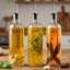 16,1 oz Huilier vinaigrier en verre avec motif olive en relief-216404759