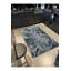 Tapis décoratif moderne à motif abstrait bleu et gris lavable à la machine-1949005044