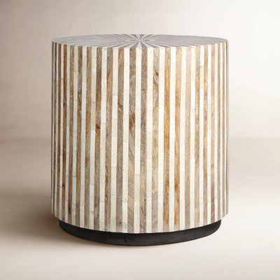 Bierman Drum End Table