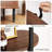 71" Modern Bookcase, 4-Tier Book Shelf With Curved Storage Cabinet and Sliding Door For Living Room, Bedroom.-835574158
