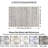 Entryway Rug Washable - Moroccan Small Area Rugs for Entryway Low Pile Indoor Mat Non Slip with Rubber Backing Thin Area Rug Pet Friendly for Front Door Kitchen Bedroom Geo Grey-1865673670
