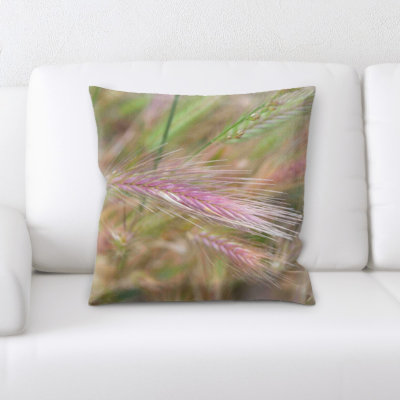 Microsuede Reversible Throw Pillow