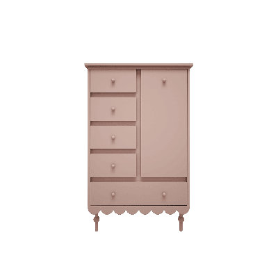 Asgun Kids 5 - Drawer Combo Dresser
