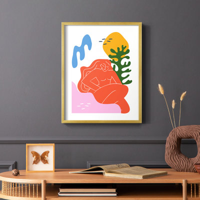 Matisse CDXLIX, reproduction encadrée - bois massif