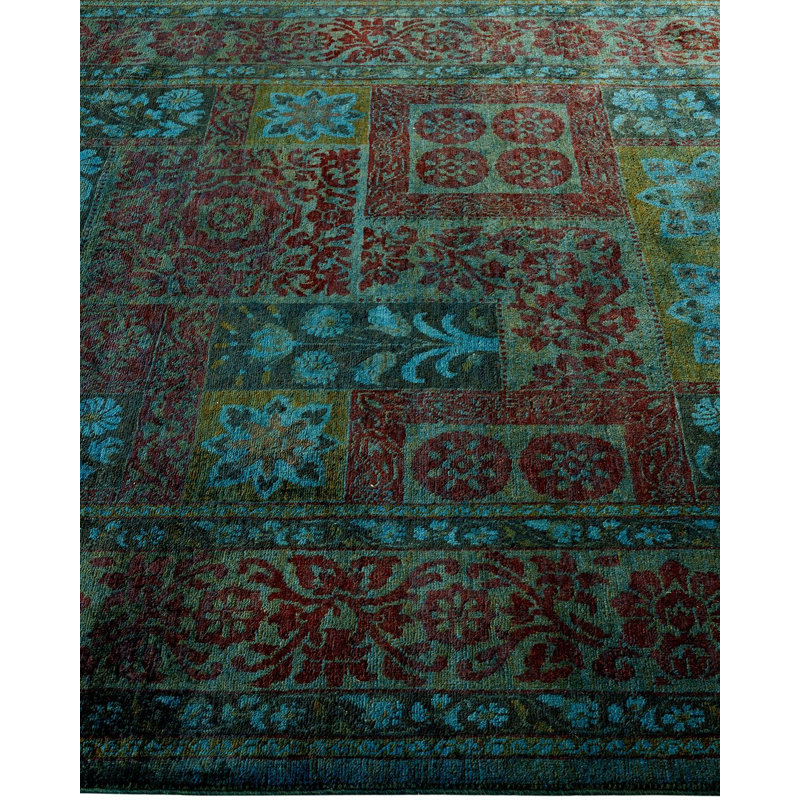 Xiomara One-of-a-Kind 5' 3" X 9' 10" Hand Knotted Area Rug