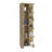 Urano Mirror Linen Cabinet, Four Interior  Shelves, Five External Shelves-1707316978
