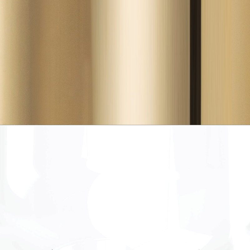 Luminaire suspendu 4 po Stephord, Doré, Clair, Verre transparent