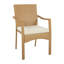 Chaise d'appoint rembourrée Artura H 16 po