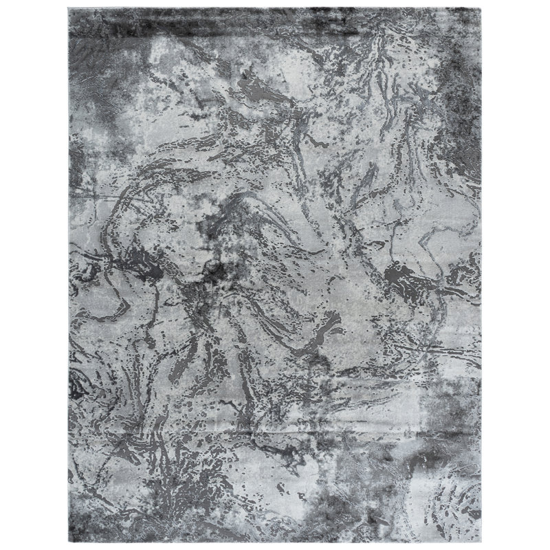Tapis abstrait Carolien Performance, Rectangle 8 pi x 10 pi
