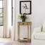Ashby Demilune Console Table with Storage-621576167