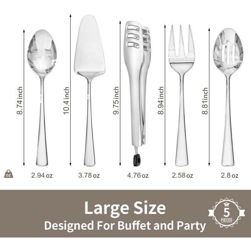 Stainless Steel Large Tableware