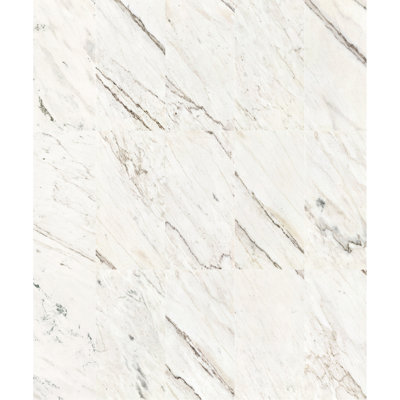 White Marble Tile 12x24 - Snow Mountain For Luxurious Bathroom Floor And Wall 12*24 Polished Ideal Home Decoration