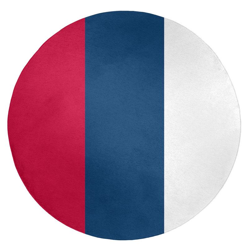 Chenille Indoor Rug, Round 5'
