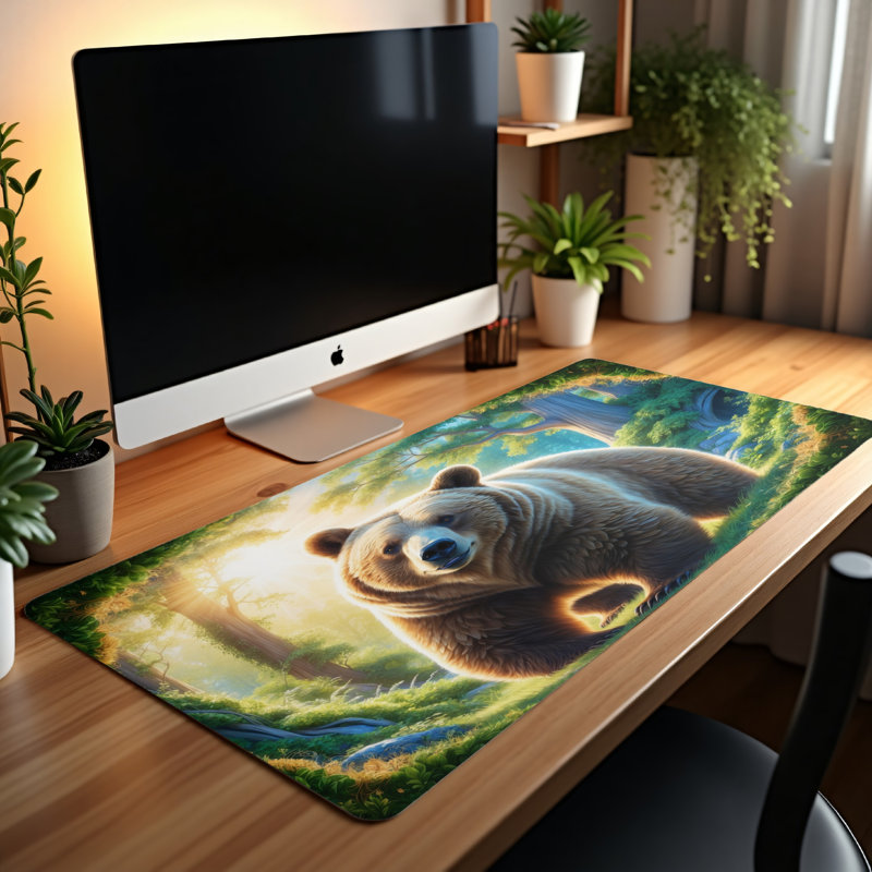 Polyester Desk Pad, 31.5x15.5