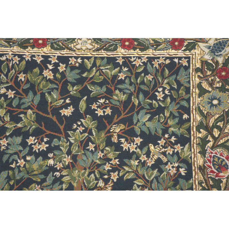 Tree of Life III European Cotton Jacquard Pillow Cover