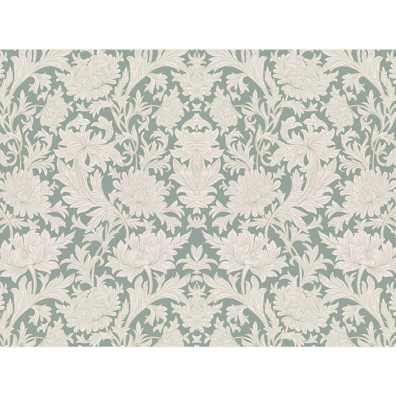 Peel & Stick Damask Border, 108" L x 144" W