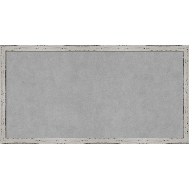 Tableau magnétique magnétique en métal, 13" H x 25" W x 1" D