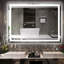 Miroir de salle de bain mural Eleen-86782369-86782371