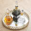 Smoke Decanter w/Gold Neck