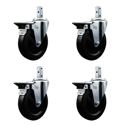 Hard Rubber Casters