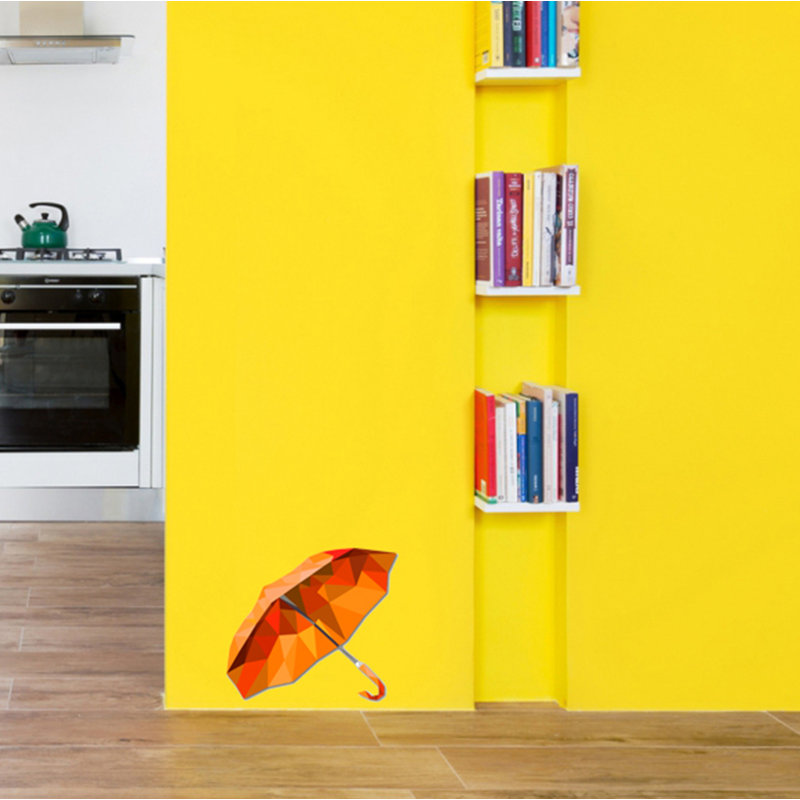 Abstract Wall Decal, 10" H x 11" W