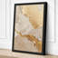 Erosion in Gold Abstract - Wrapped Canvas-572669218-572669228