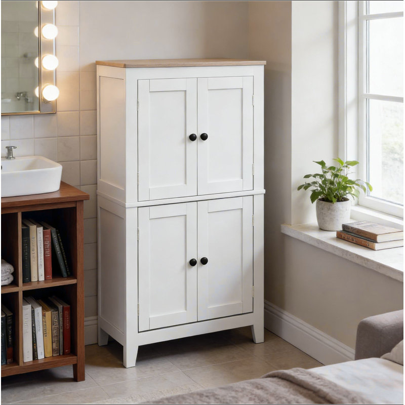 Armoire de rangement pour la maison, armoire de plancher, armoire de salle de bain