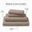 Ensemble de draps en bambou ultra doux - ensemble de 4 pièces - infroissable - feuilles de refroidissement avec poches profondes-612286716-612286689