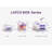 Plastic Storage Bins With Lids 6 Qt. Craft Organizers And Storage, Art Supply Storage Organizer, Arts And Crafts Organizer, Stackable And Secure Latch, Clear/Violet - 6 Pack