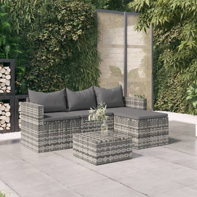 Patio Furniture Set Patio Lounge Set Outdoor Furniture Poly Rattan