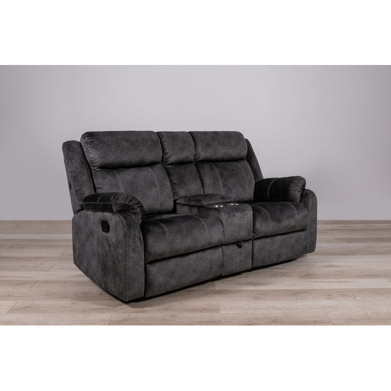 Affleck Upholstered 69'' Reclining Loveseat
