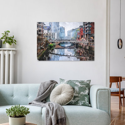 Art urbain urbain, architecture urbaine contemporaine