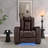39'' Adjustable Headrest Power Recliner Man Cave Home Theater Chair With Cup Holders USB LED (Set of 10)-102834329
