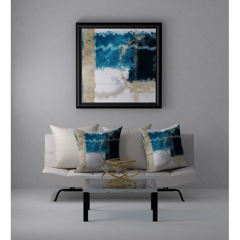 Housse de coussin carrée/insert, 18 po x 18 po