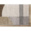 Tapis crème rétro à motif géométrique brun et rétro-379724331