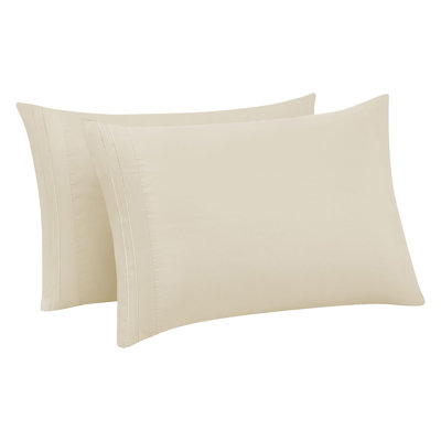 Luxury Embroidered Ultra Soft Microfiber Pillowcases (2-Pack) by Sweet Home Collection®