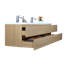 Ensemble de meuble-lavabo double mural 83 po Bobijo-585593486