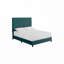 Lit plateforme tapissier touffeté-115641700-115641702