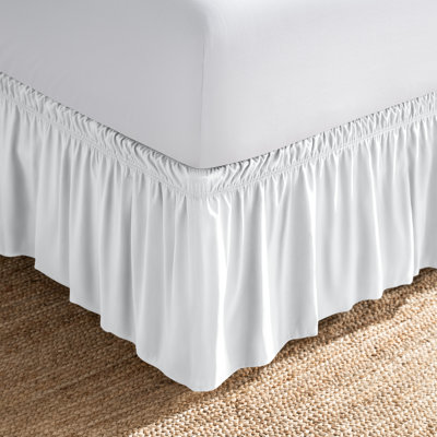 Ruffled Wrap Around Bed Skirt