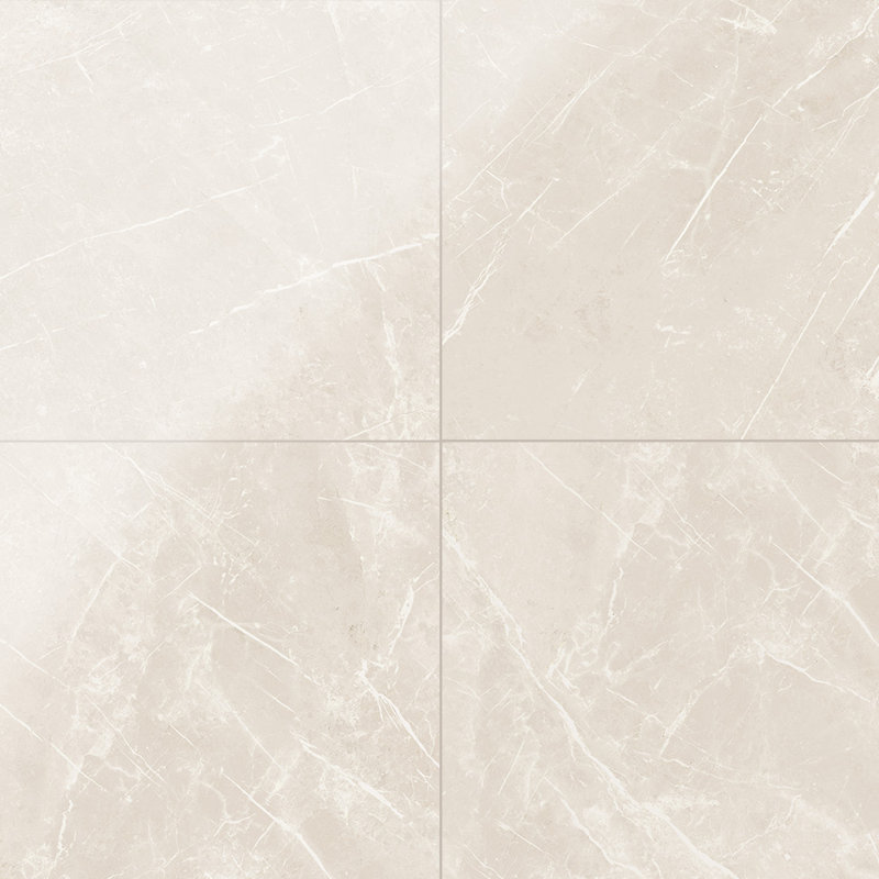 Marbre de Toscane 24 x 24 Dolomia blanc poli, Blanc Dolomia
