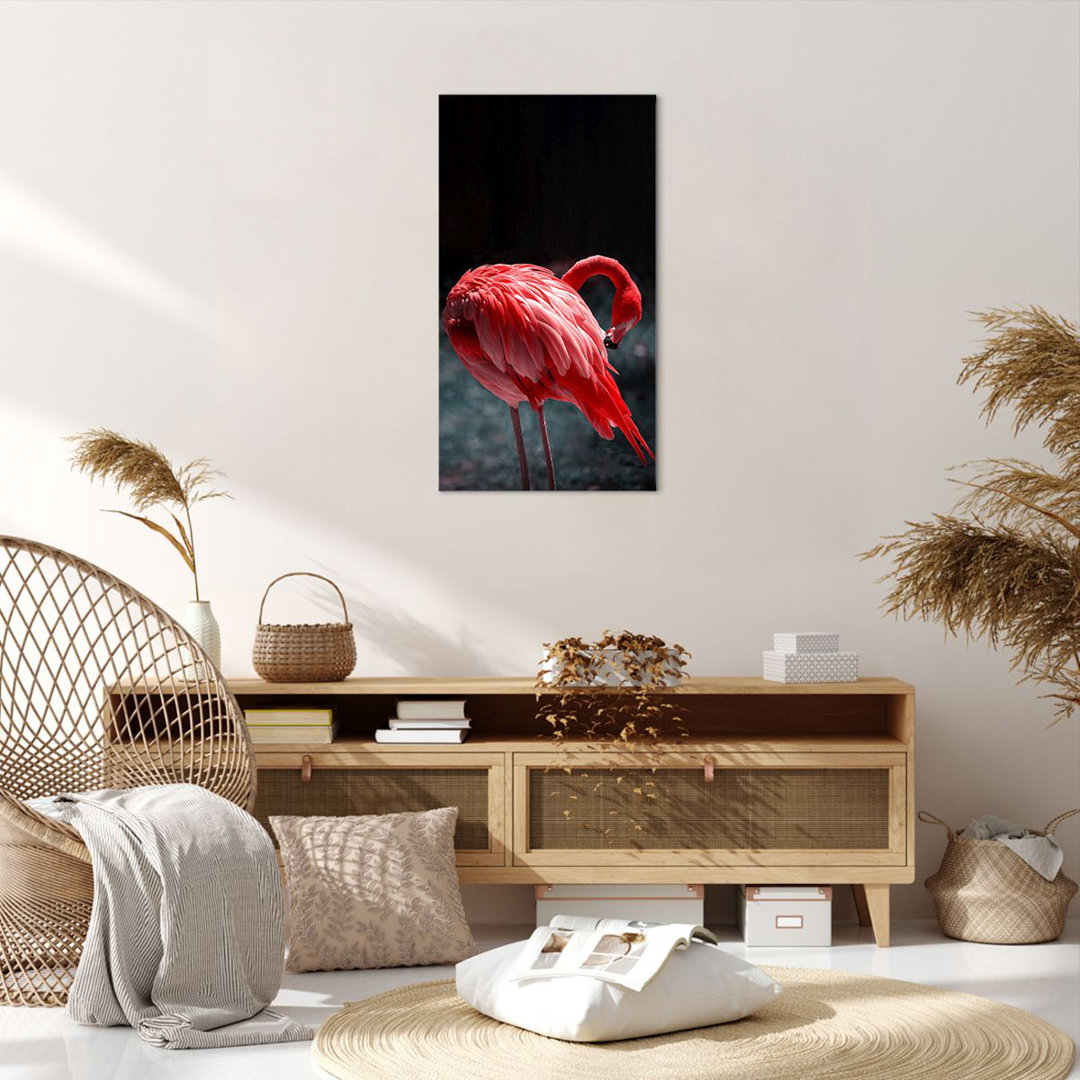 Leinwandbild Flamingo Pink Bird