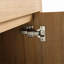 Armoire de salle de bain autoportante 30 po sans lavabo et 2 portes à fermeture en douceur ((KD-PACKING), meuble-lavabo sans comptoir