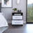 Stylish And Multifunctional Design 2-Drawer 1-Shelf Rectangle Nightstand-869687507