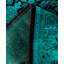 Tapis de couloir vert en laine noué à la main Caylor 2 pi 6 po x 19 pi 7 po Caylor