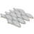Divine Valor 3" x 4" Ceramic Mosaic Tile (0.60 Sq. Ft. / Sheet)-52031583