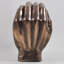 A Little Handful Newborn Baby Bronze Figurine