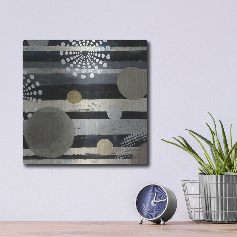  «Harmony 1 Archroma» par Cheryl Warrick, art mural en métal, 12 po x 12 po, H 12 po x l 12 po