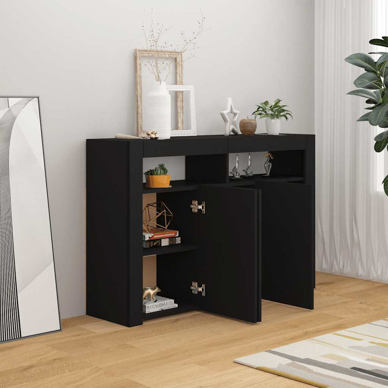 Knudson 115.5cm Sideboard, Black