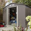 Rowlinson Trentvale 8x6 Metal Apex Shed-235391890